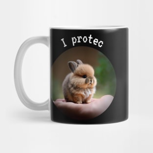 Small I protect v3 Mug